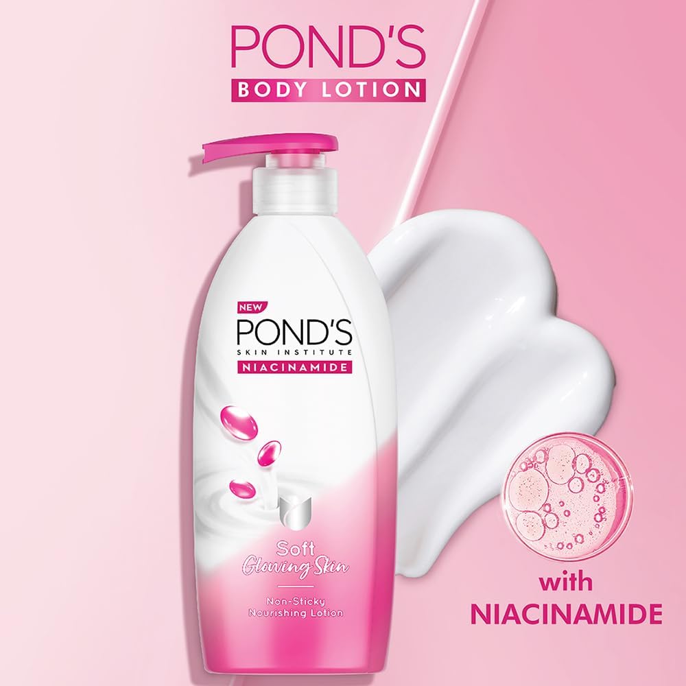 POND'S Triple Vitamin Lotion Daily Body Lotion, 275ml (Pack of 2) (550)