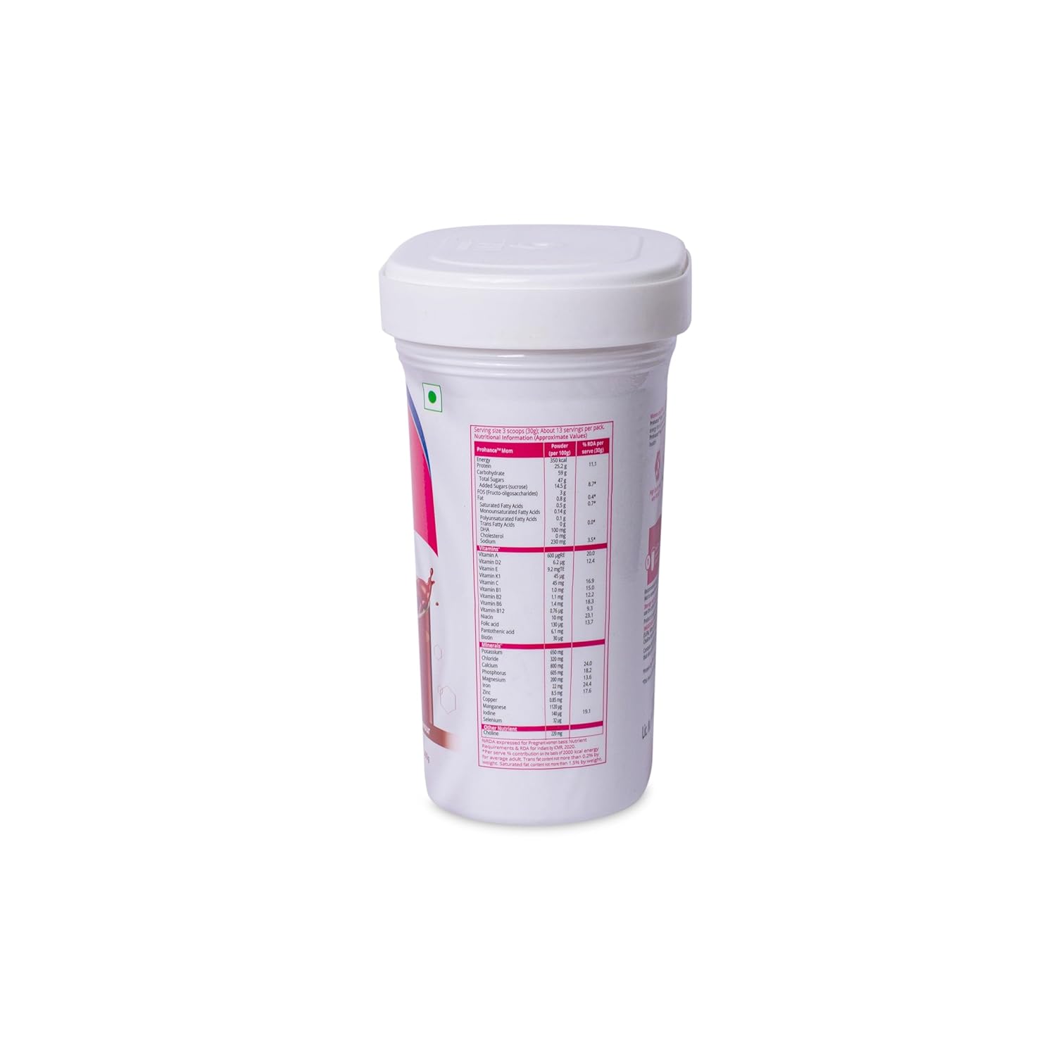 Prohance Mom Chocolate - Pack of 400g Powder