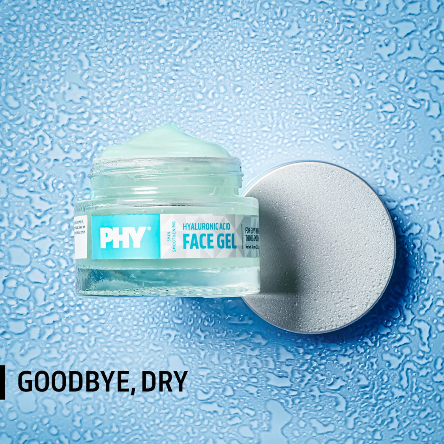Phy Skin Smoothening Face Gel with Hyaluronic Acid + Niacinamide | Evens out wrinkles & fine lines to make the skin super smooth | Great moisturizer for all skin types, 60 gm | Winter Essential
